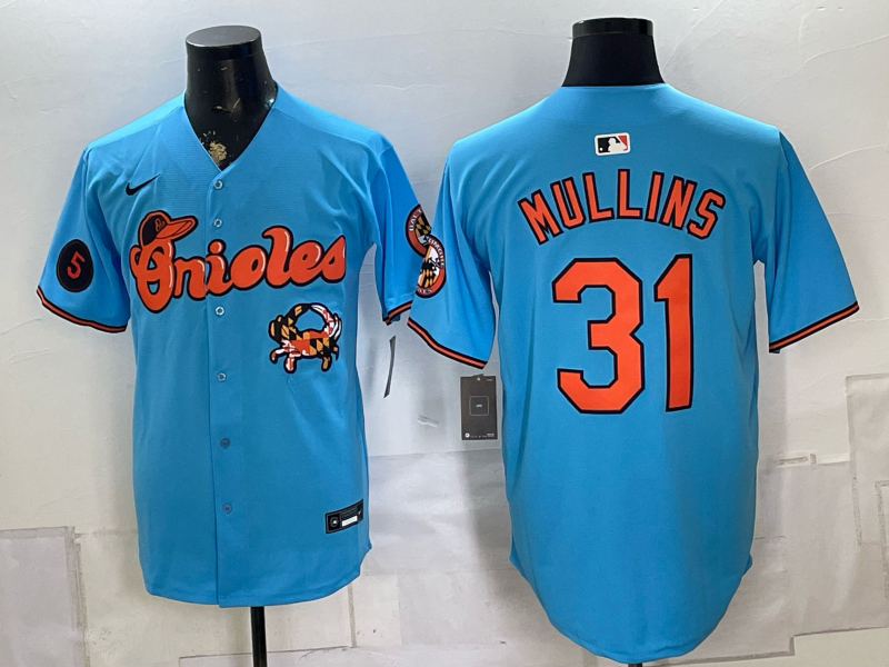 Men Baltimore Orioles #31 Mullins blue Nike 2026 Jersey MLB 0805001->baltimore orioles->MLB Jersey